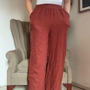 Sadie & Sage Rust Ankle Pants